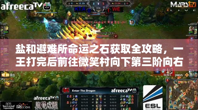 鹽和避難所命運之石獲取全攻略，一王打完后前往微笑村向下第三階向右開(kāi)門(mén)
